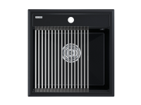 Комплект: Мойка STEPIA 50 + ролл-мат STEP PM115051-BLM+R375-BS